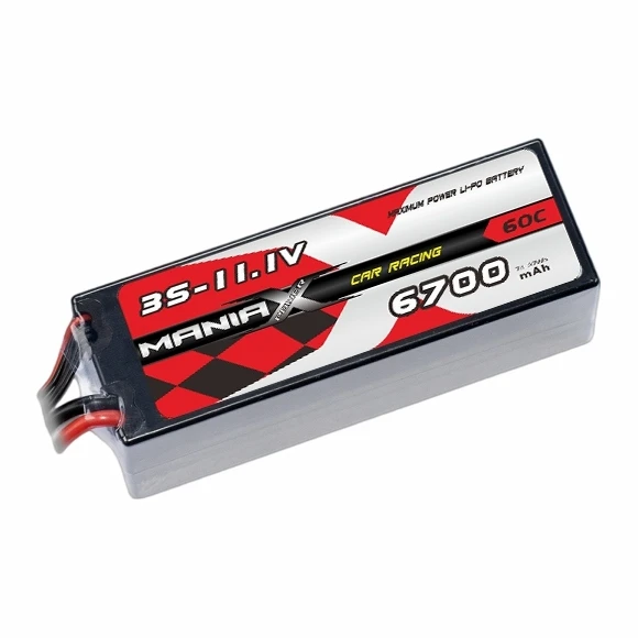 Batería de coche de carreras Hardcase 3S-11.1V 6700mAh 60C
