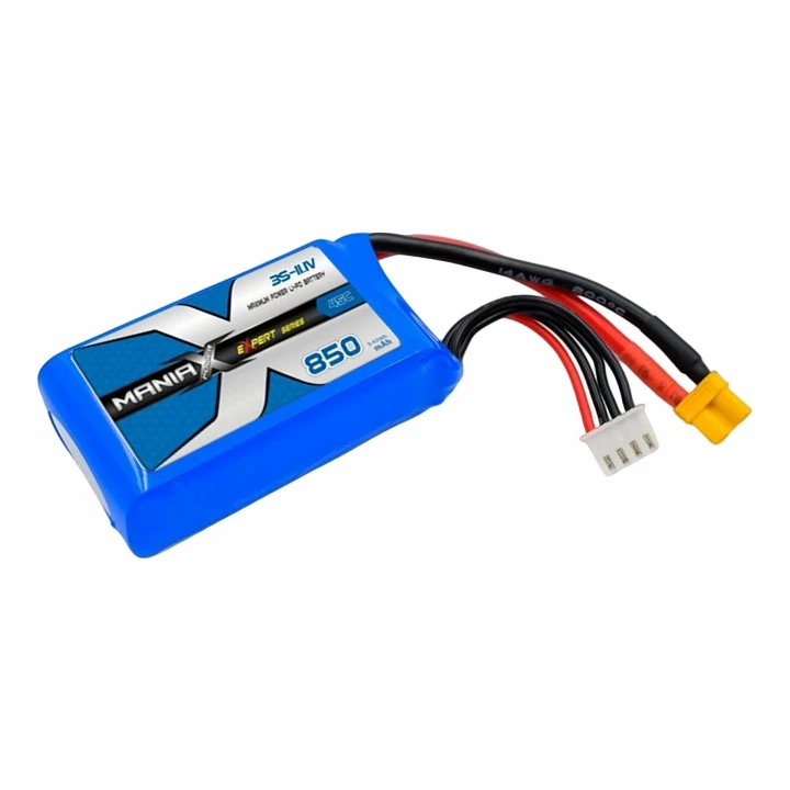 Batería Lipo 3S-11.1V 850mAh 45C