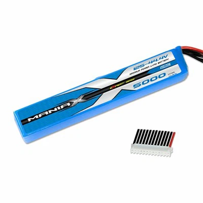12S-44.4V 5000mAh 45C Baterías de polímero de litio en forma de varilla