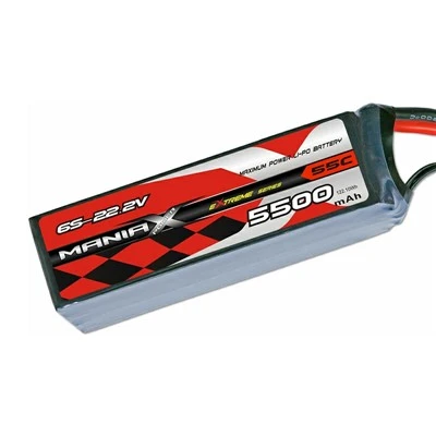 Batería Lipo 6S-22,2V 5500mAh 55C